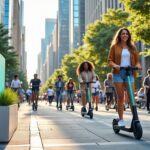 découvrez comment les scooters électriques révolutionnent la mobilité en ville, offrant une alternative écologique et pratique face aux défis urbains parcourus par de plus en plus d’usagers.