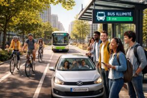 découvrez des solutions de transport économiques et écologiques avec blablacar, le covoiturage, le vélo et des forfaits bus illimités pour tous vos déplacements.